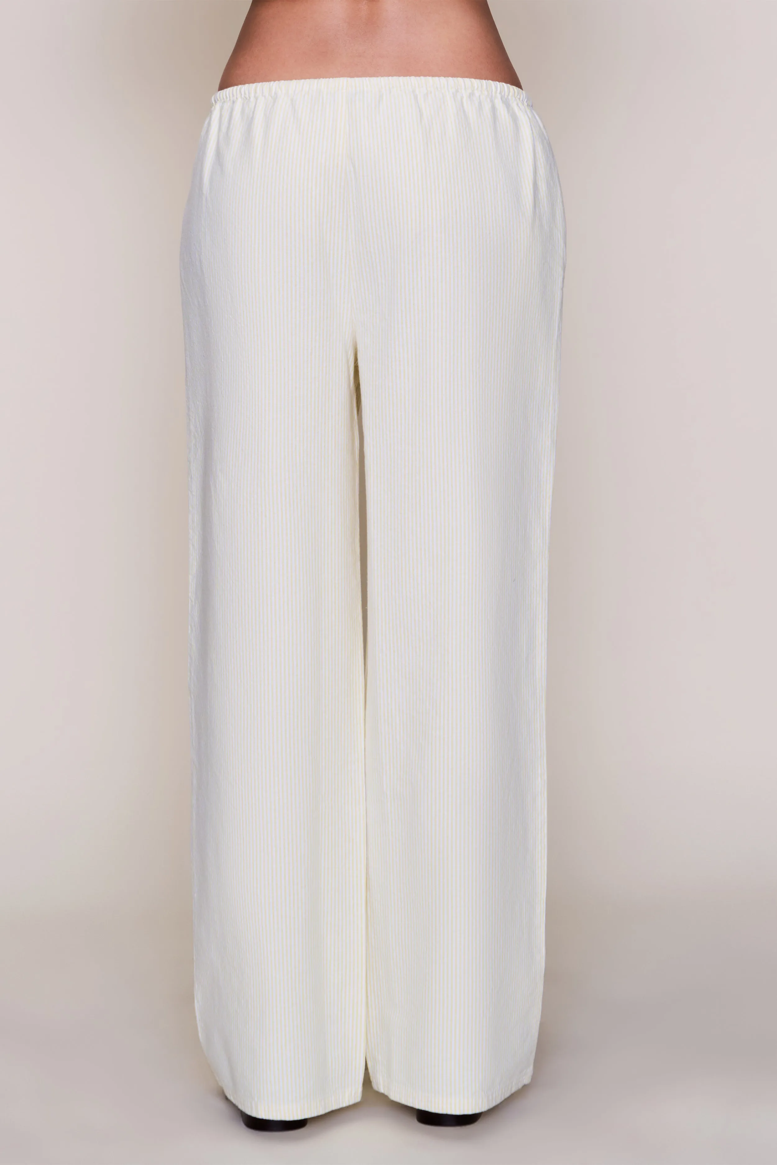 Odor control OrganicCottonBlend Stripe Lounge Pant