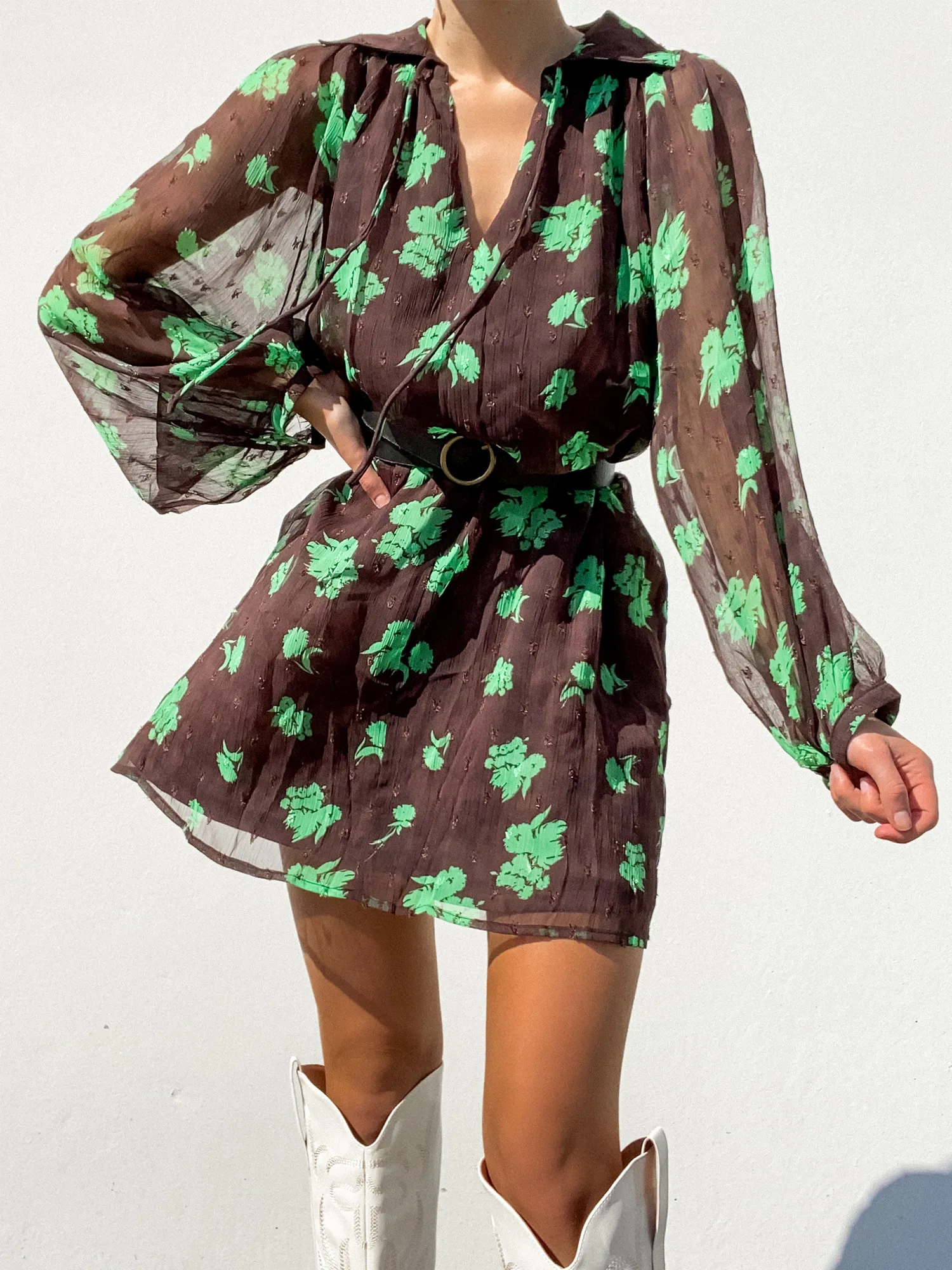 Seasonal Casual Look Mint To Be Mini Dress - Final Sale