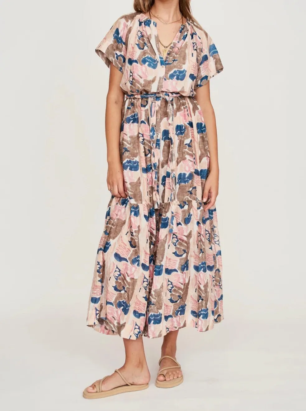 Mirth Vienna Maxi in Reef In Shortcake Sculpted Fit