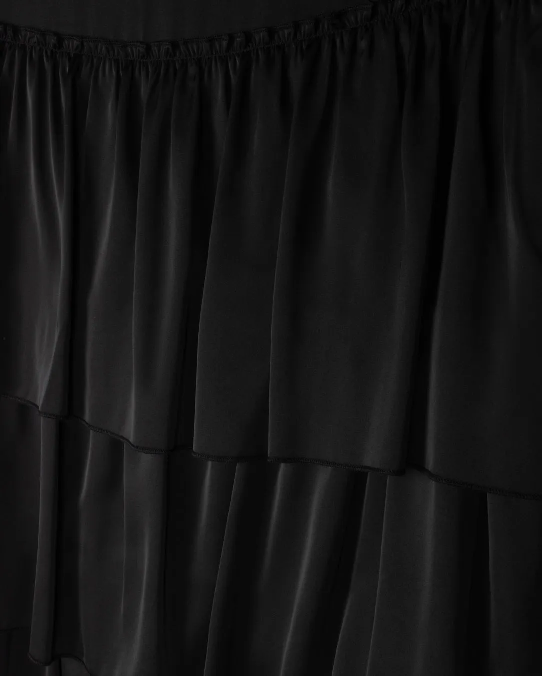 Bold Details Minimalist Layering Mixed Print Tiered Skirt