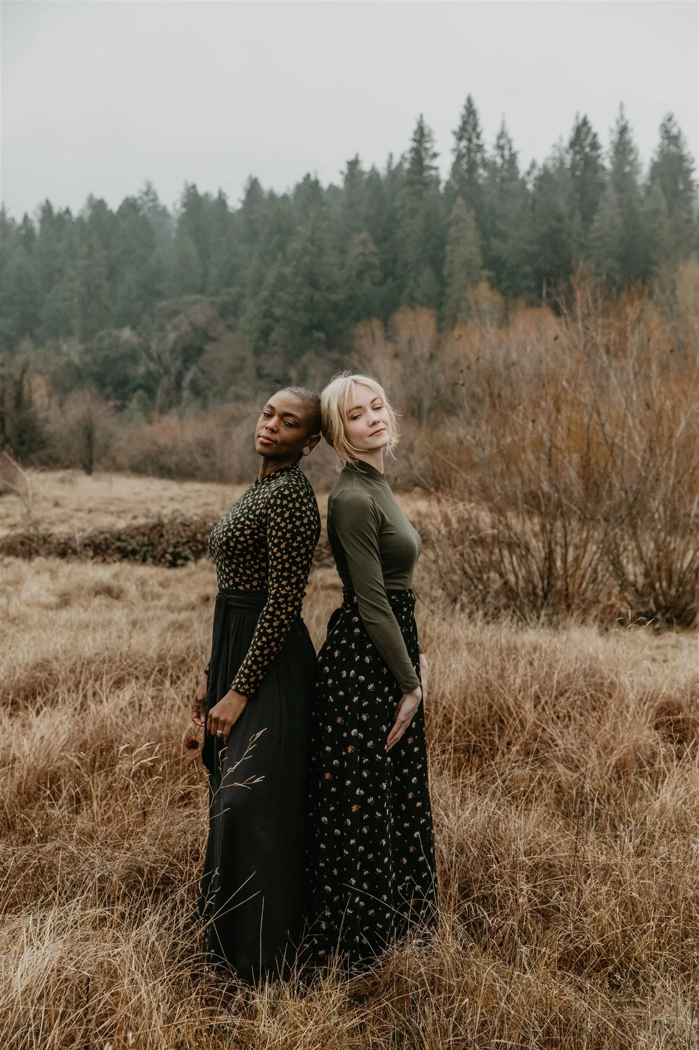 Mock Top in Olive Anti Snag Fabric