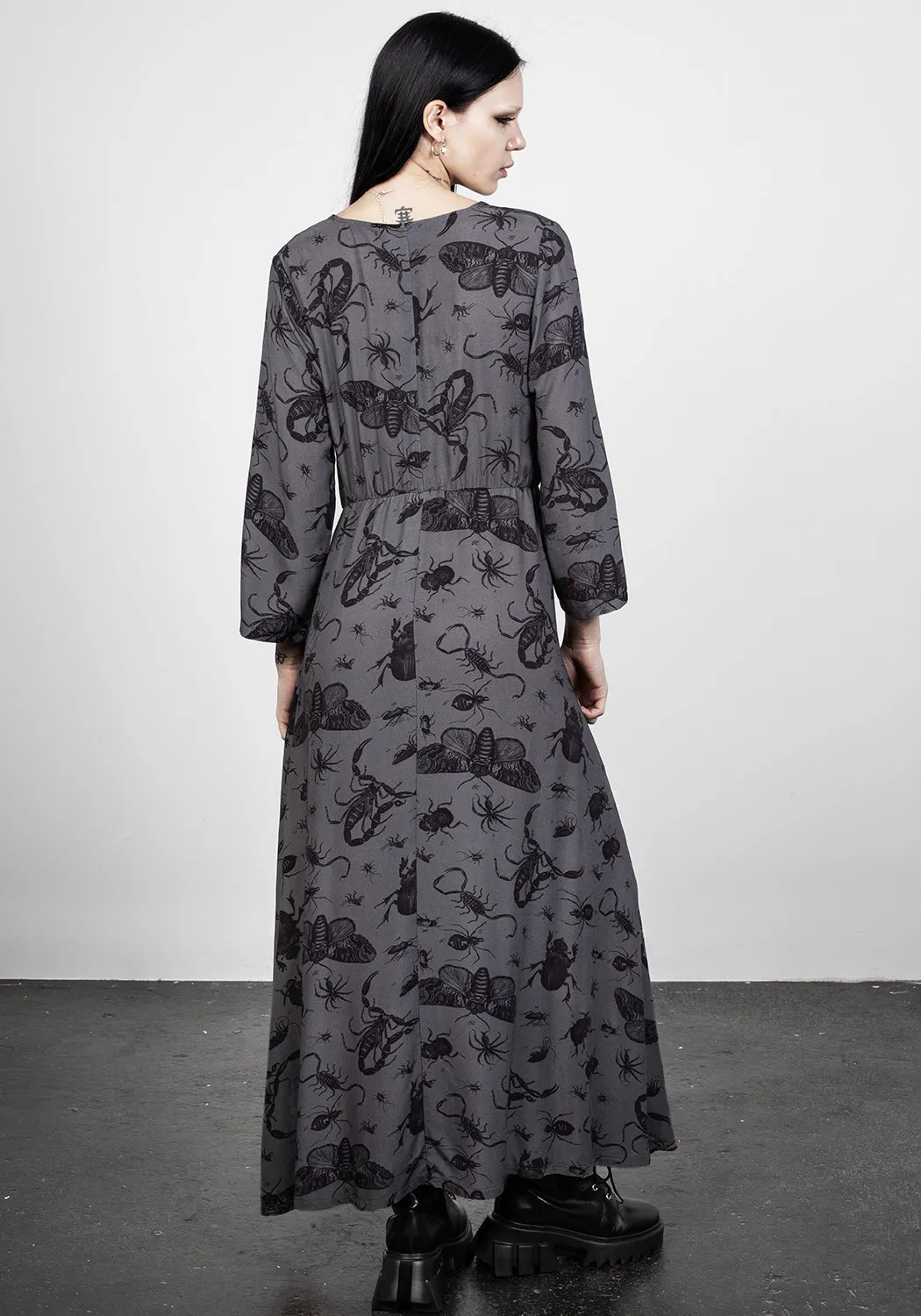 Parasite Midaxi Dress Flattering Shape Wear