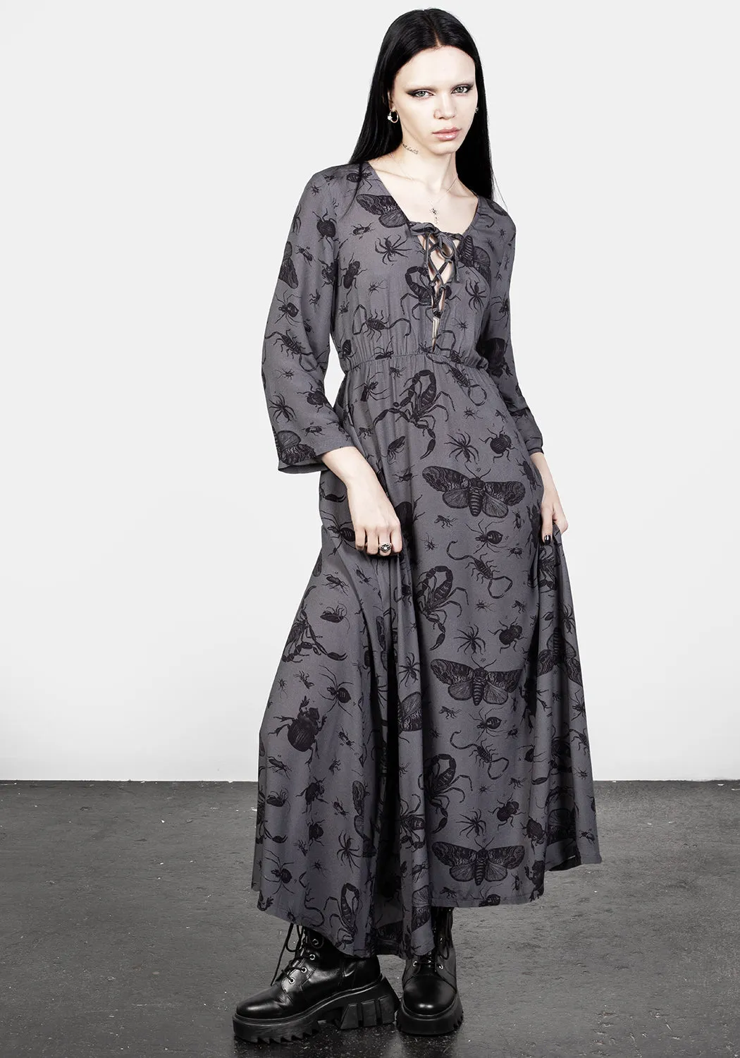 Feminine Design Mood Casual Parasite Midaxi Dress