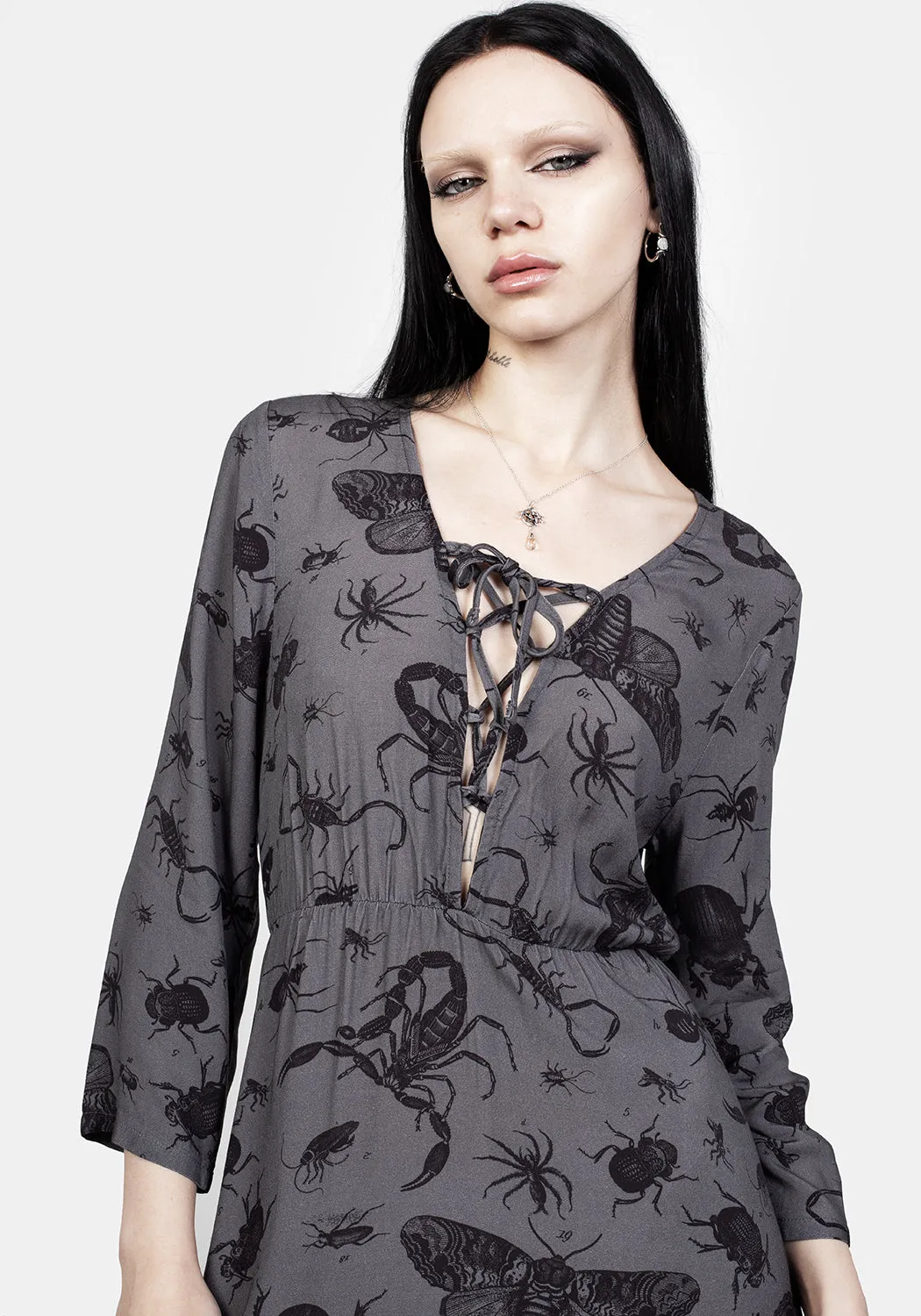 Floral design Parasite Midaxi Dress