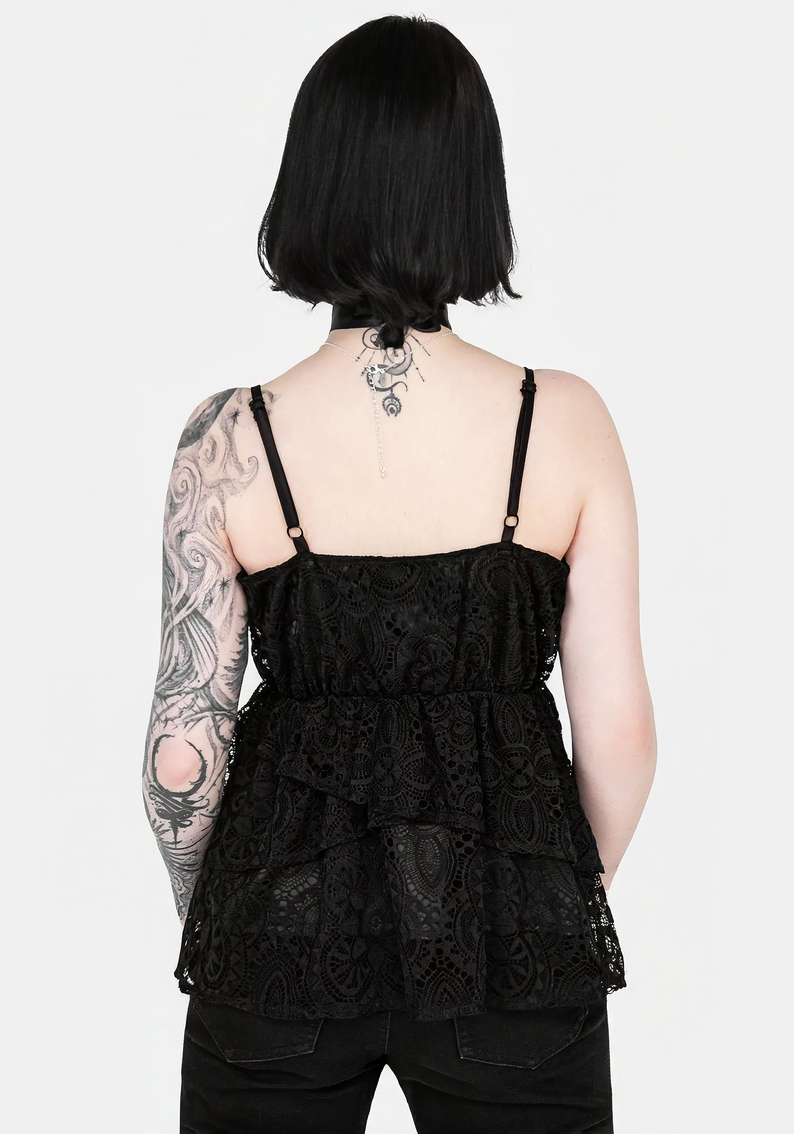 Rumour Lace Cami Top TemperatureRegulating Fabric