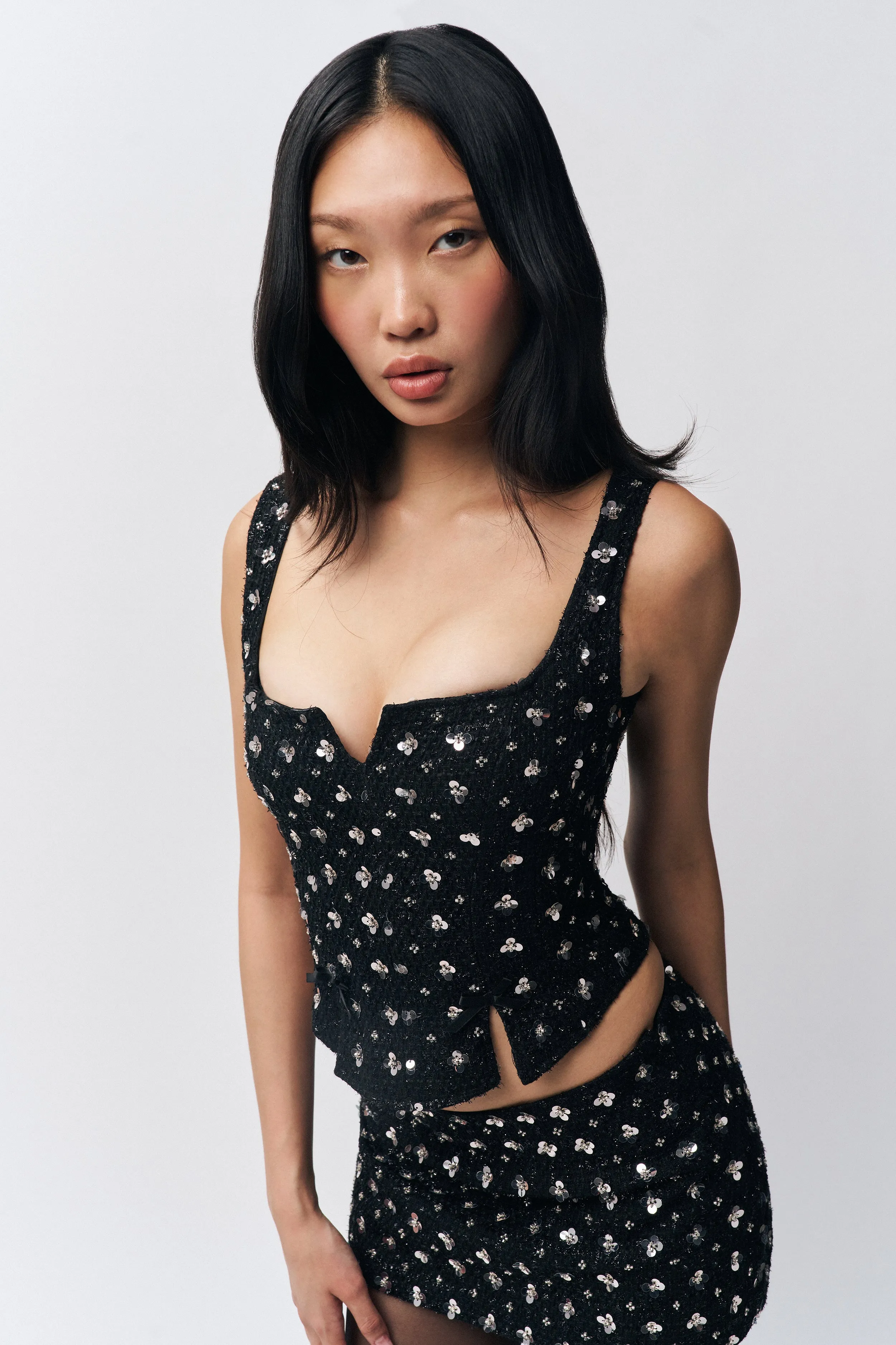 Arlo Corset Layered Knit Technology Non Restrictive Fit