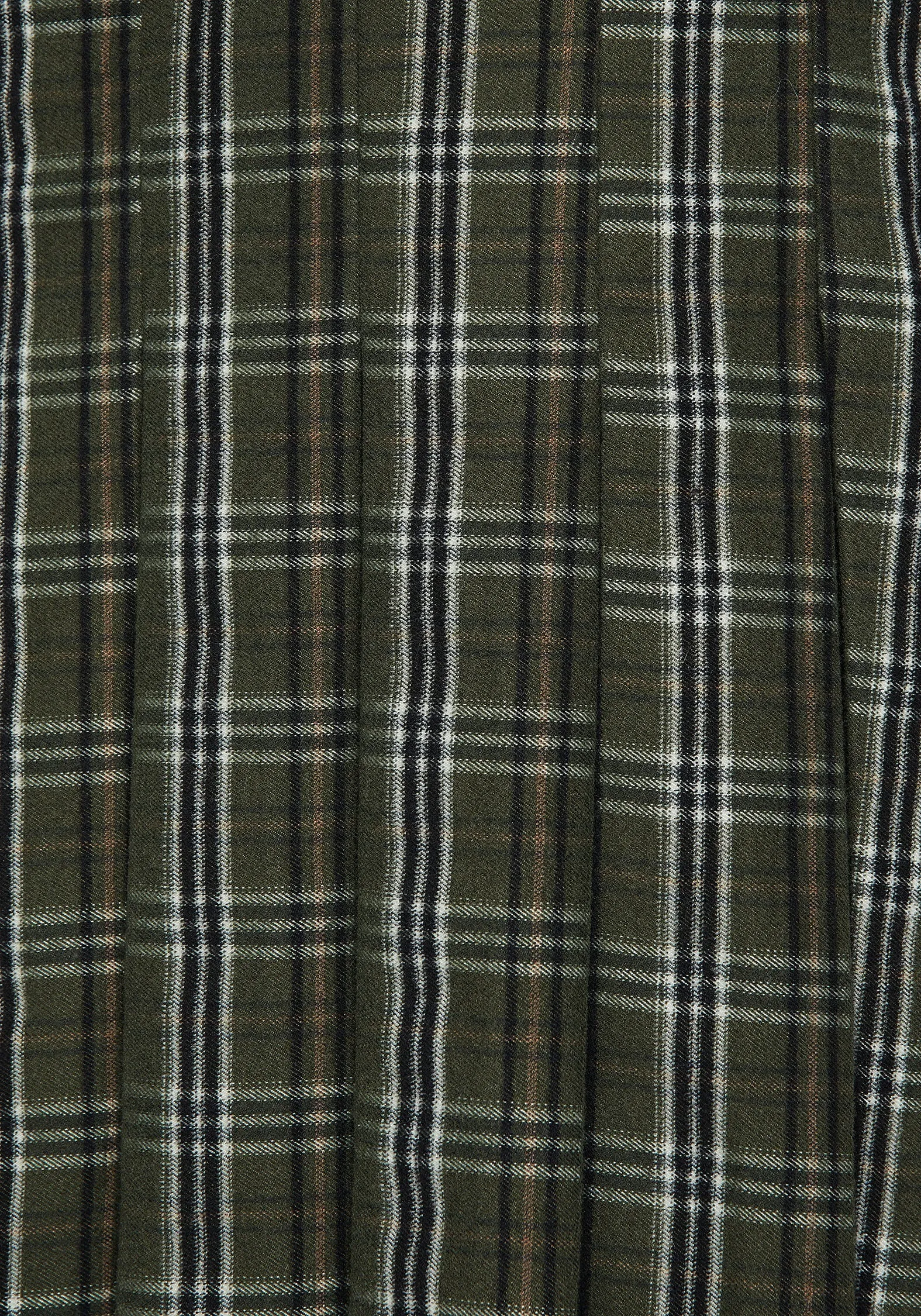 Morningstar Check Pleated Micro Mini Skirt Sleek Appeal