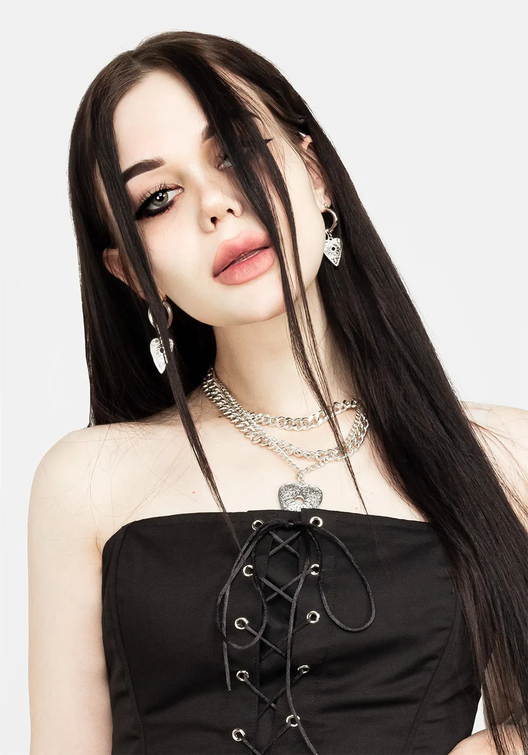 Ergonomic Fit Design MORTICIA LACE-UP CORSET