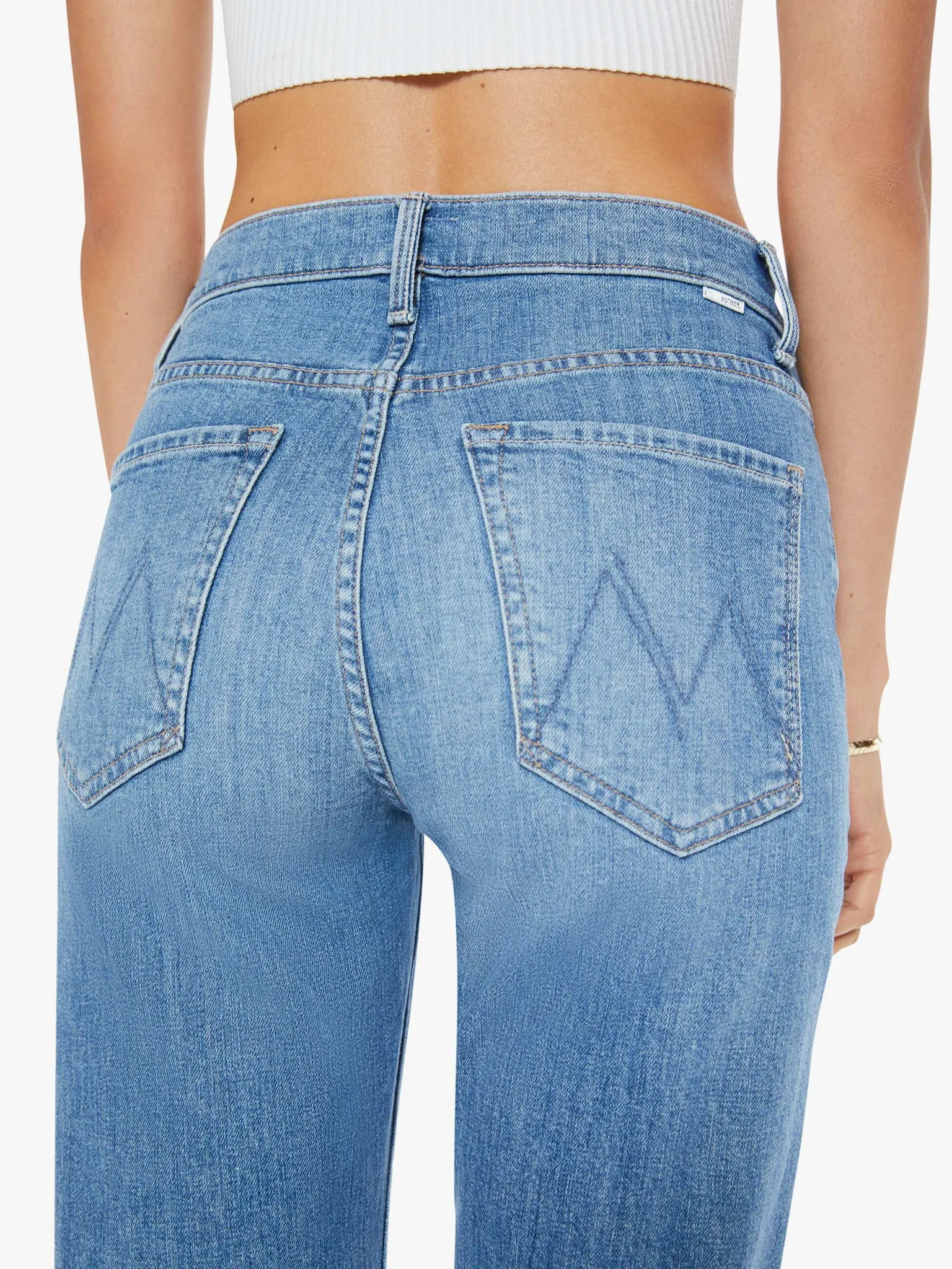 Mother The Ditcher Zip Crop- Boogie Down Sustainable Weekend Getaway Lightweight Morning Stroll Durable