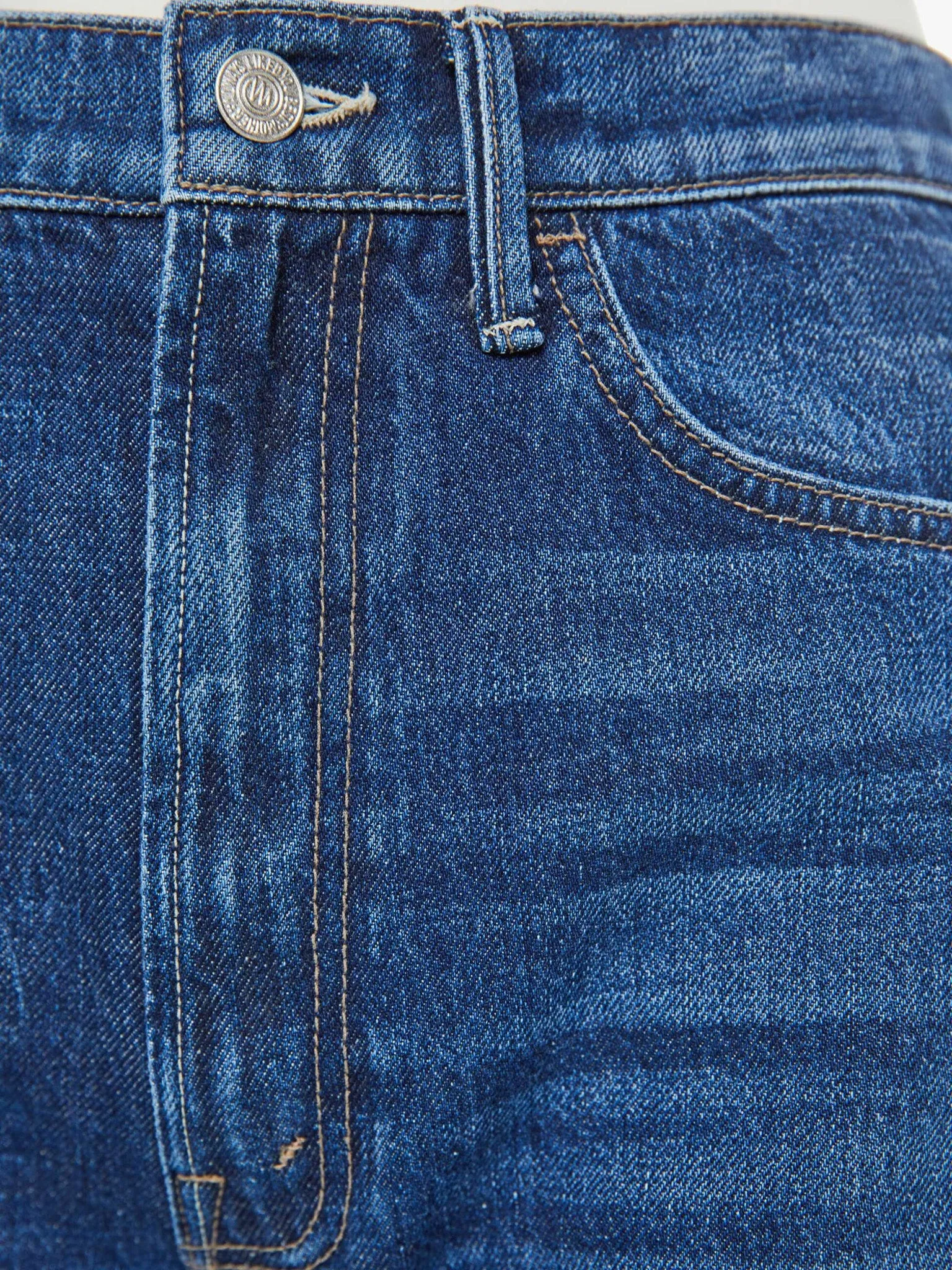 Mother The Half-Pipe Ankle- Did You Bring Me Anything Premium Denim Reliable Choice