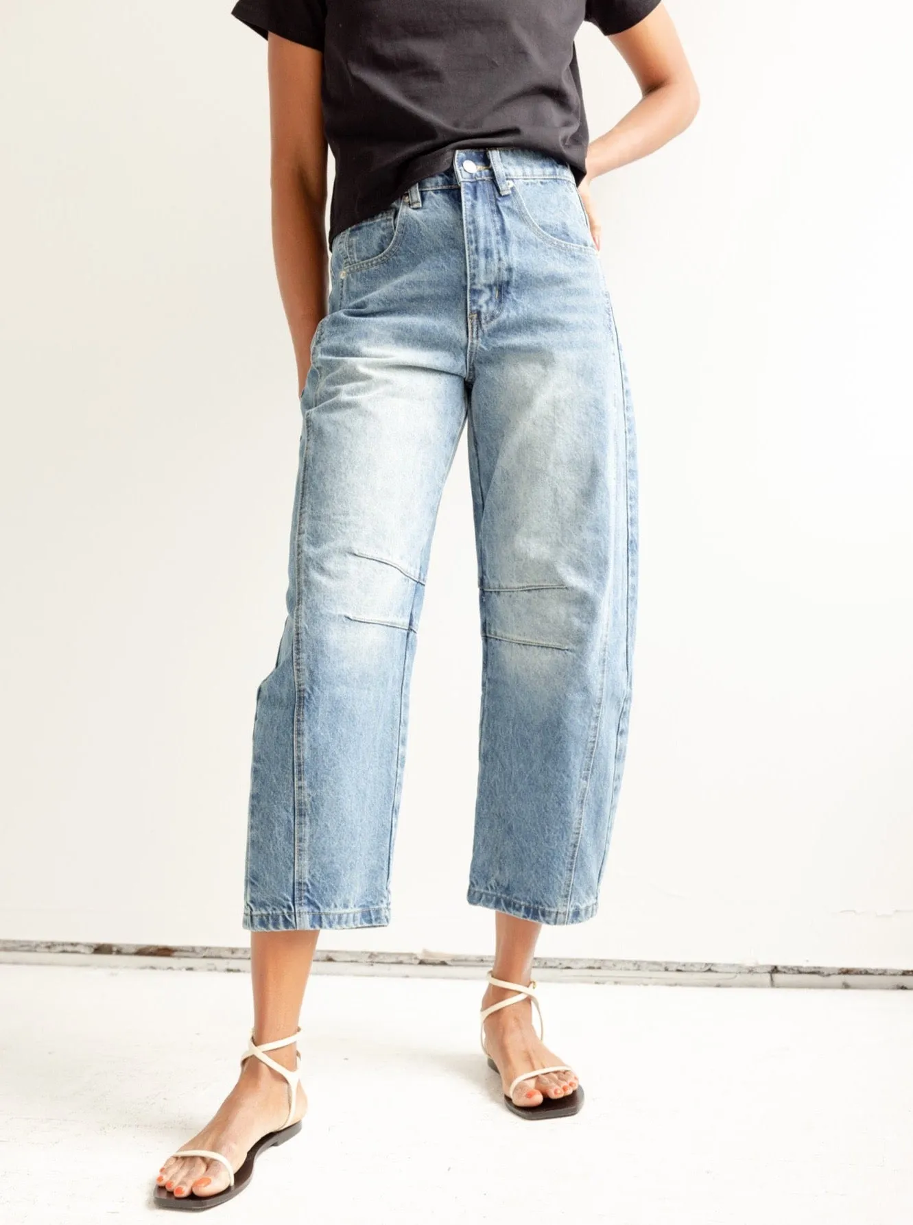 Breathable Fit Classic Five Pocket Holland Denim Trouser