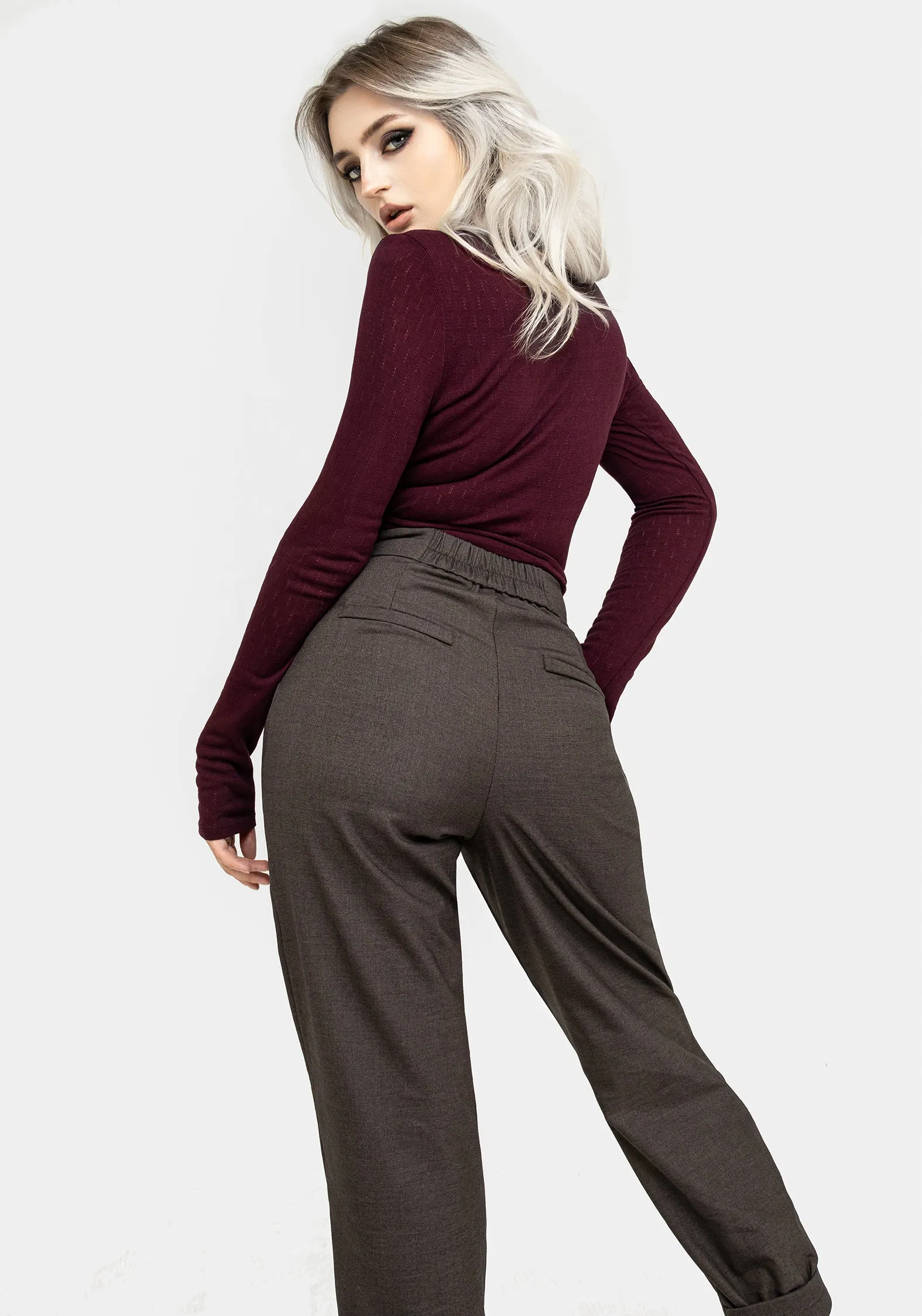 Mystic Embroidered Balloon Trousers Everyday Essential