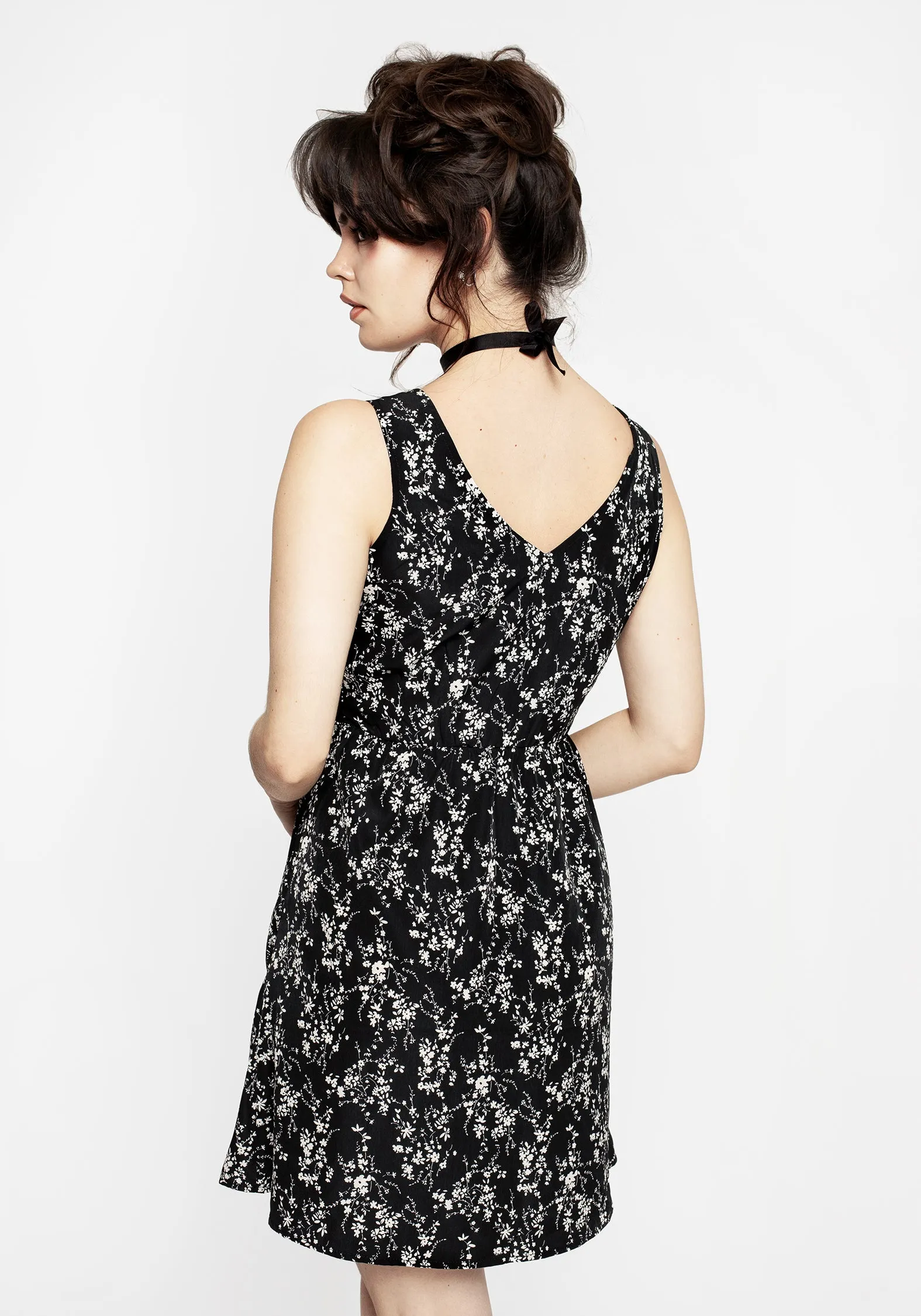 Naomi Corset Mini Dress Easy Pairing Feather Light