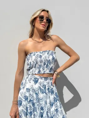 Naples Smocked Tube Top - Final Sale Work Day