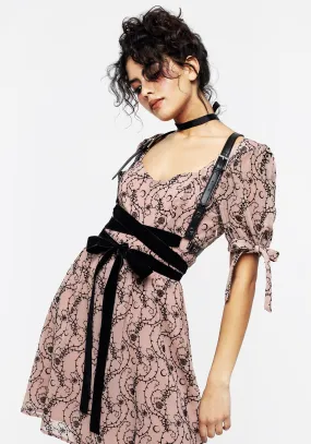 Fashionable Waist FlexibleKnees Natalia Ribbon Wrap Harness