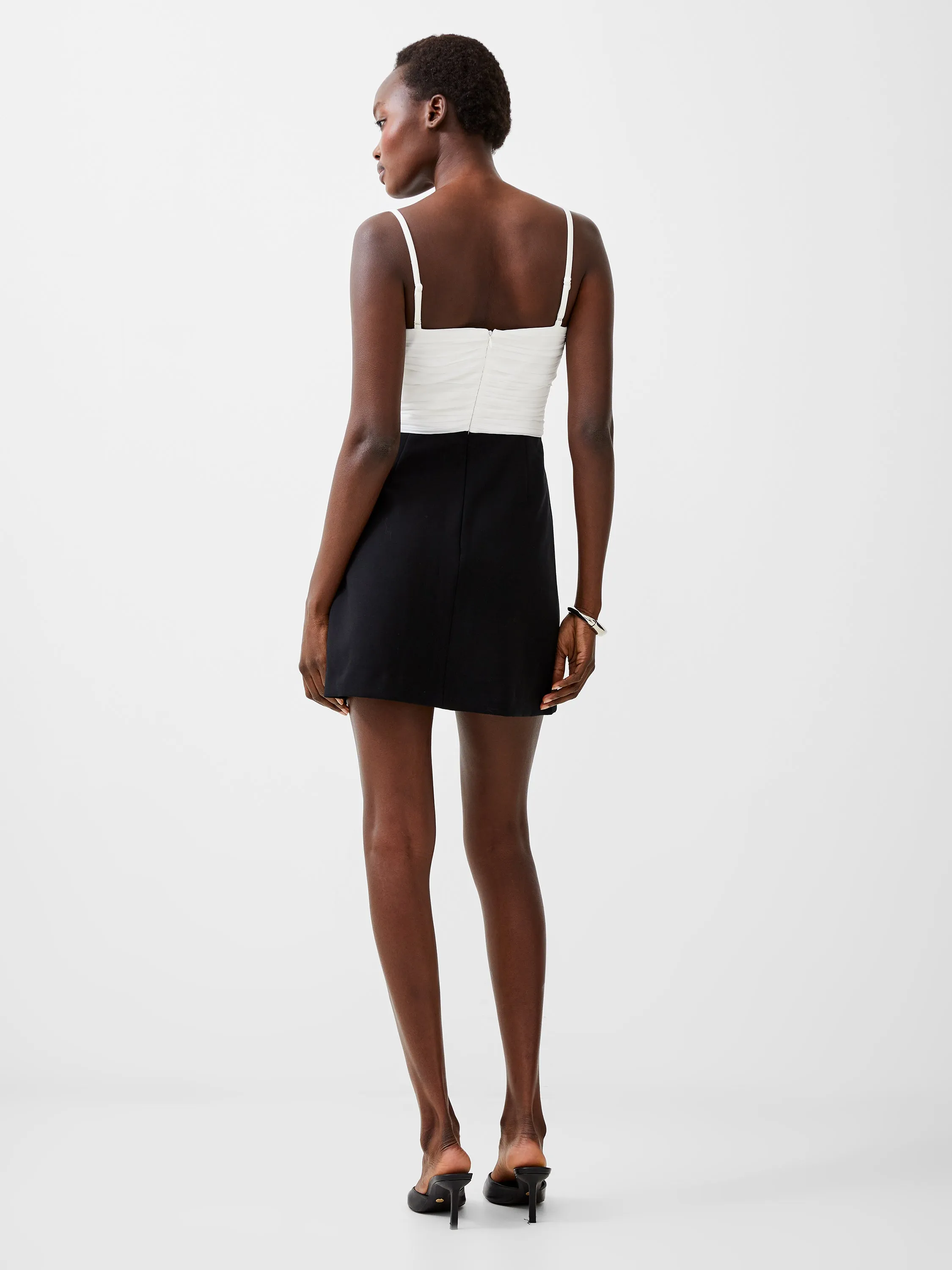 Daily Essential Casual Feel Whisper Strappy Tulle Dress