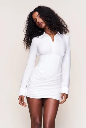 Mynette Corset Shirt Dress All Season Fashion Heat Glow