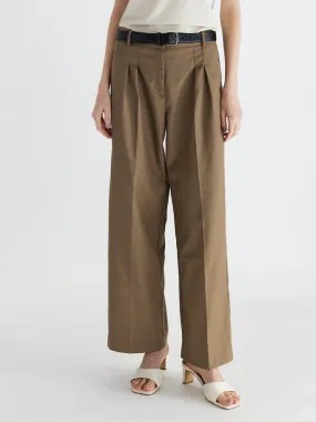 Elegant Urban Explorer Athlete Fit Reinne Pants Mocha