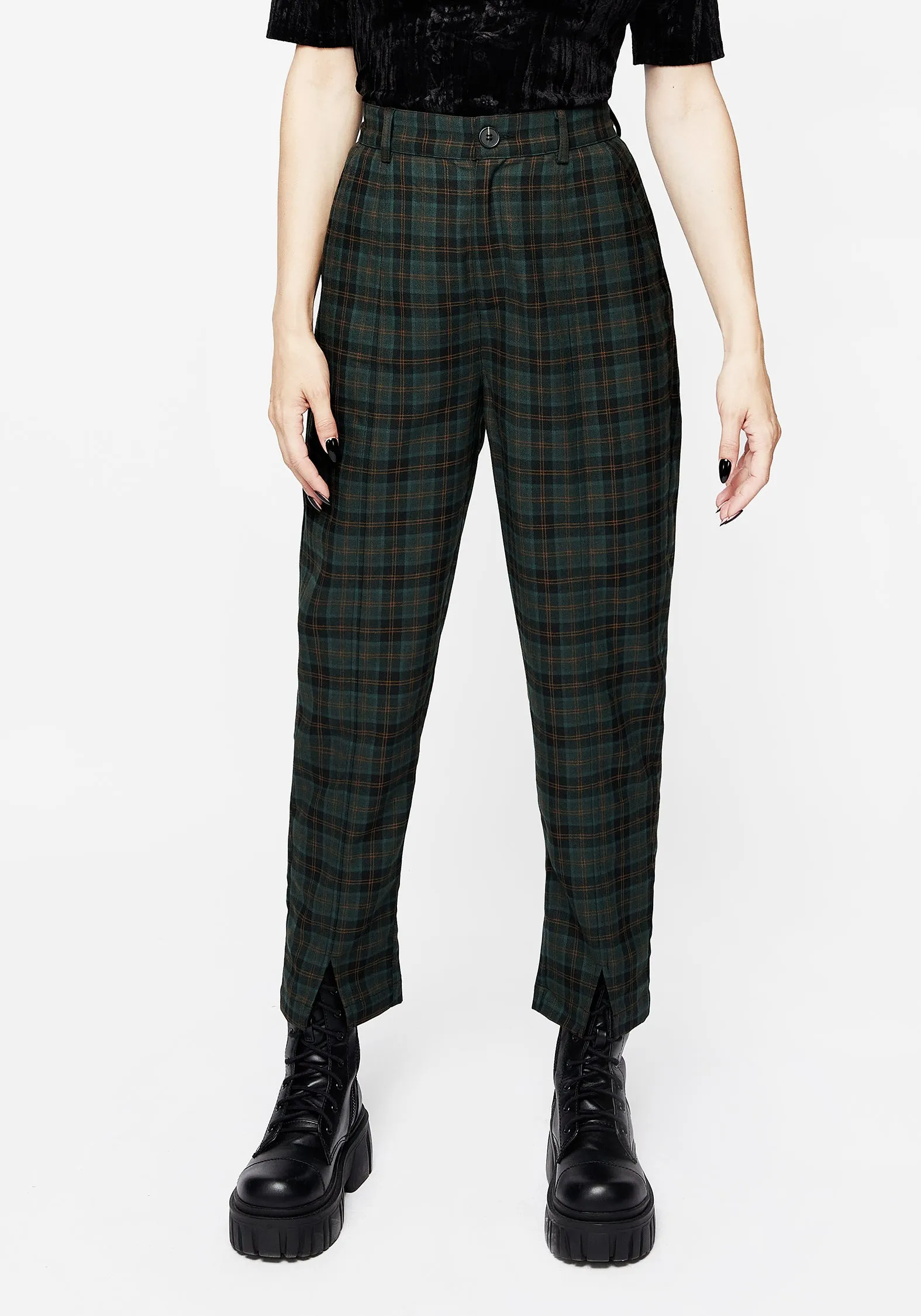Editorial Look Nightingale Split Tapered Trousers