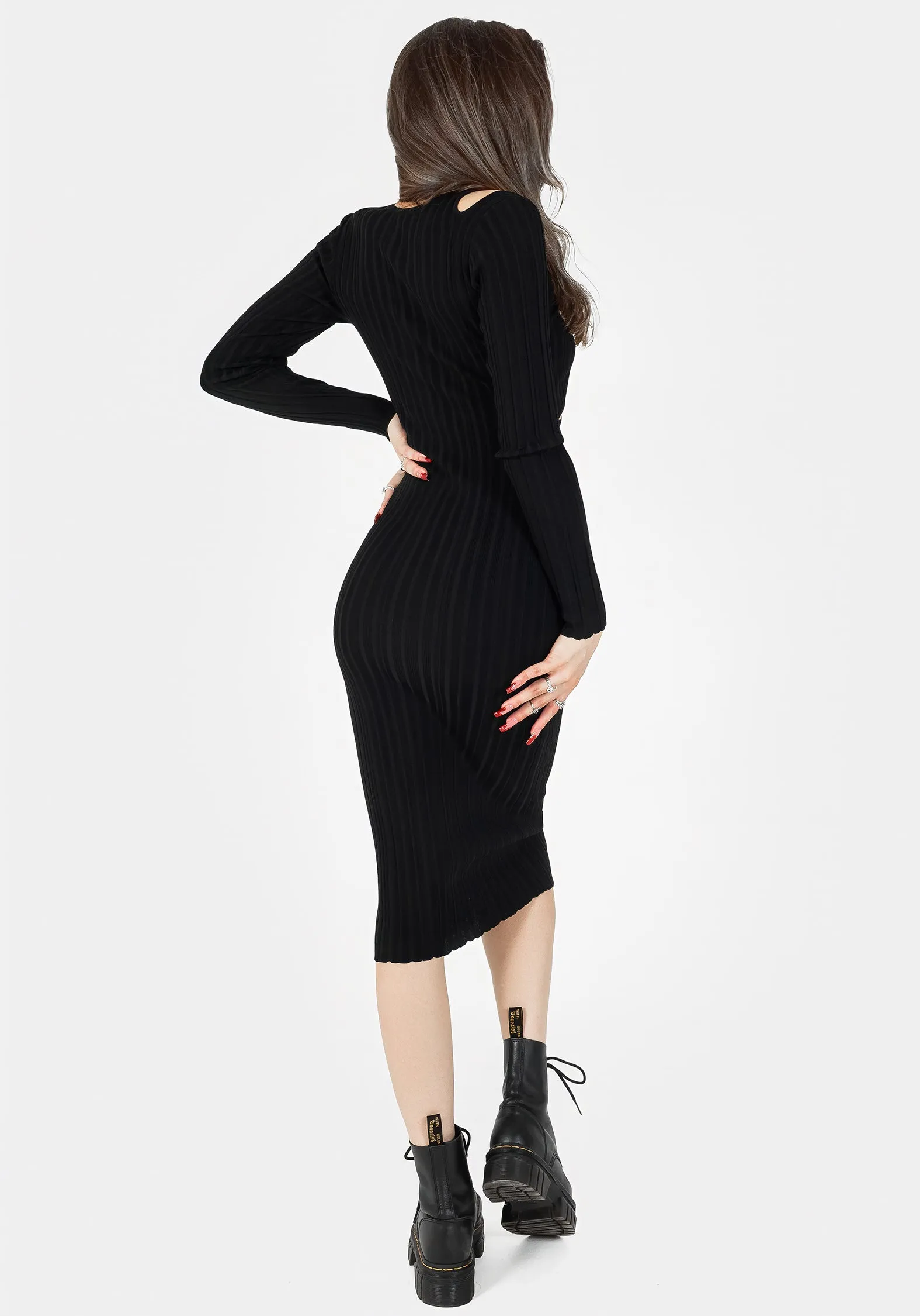 StaticFree Material Nikini Cut Out Knitted Dress