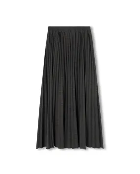 Nikol Pleated Maxi Skirt Classic Comfort