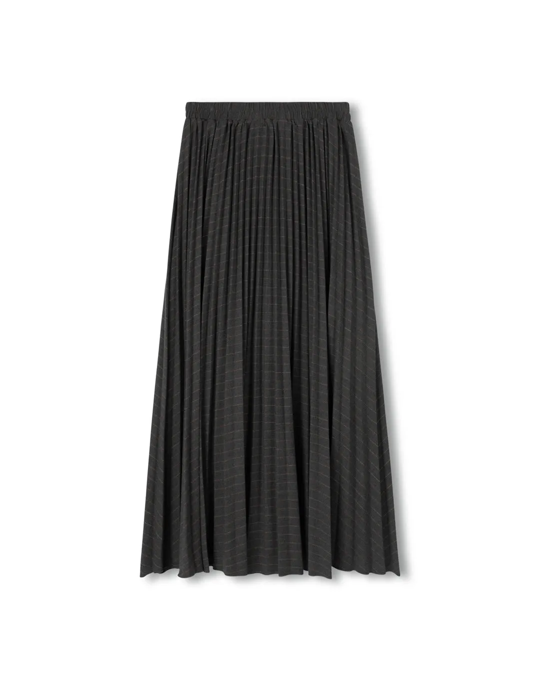 Nikol Pleated Maxi Skirt Classic Comfort