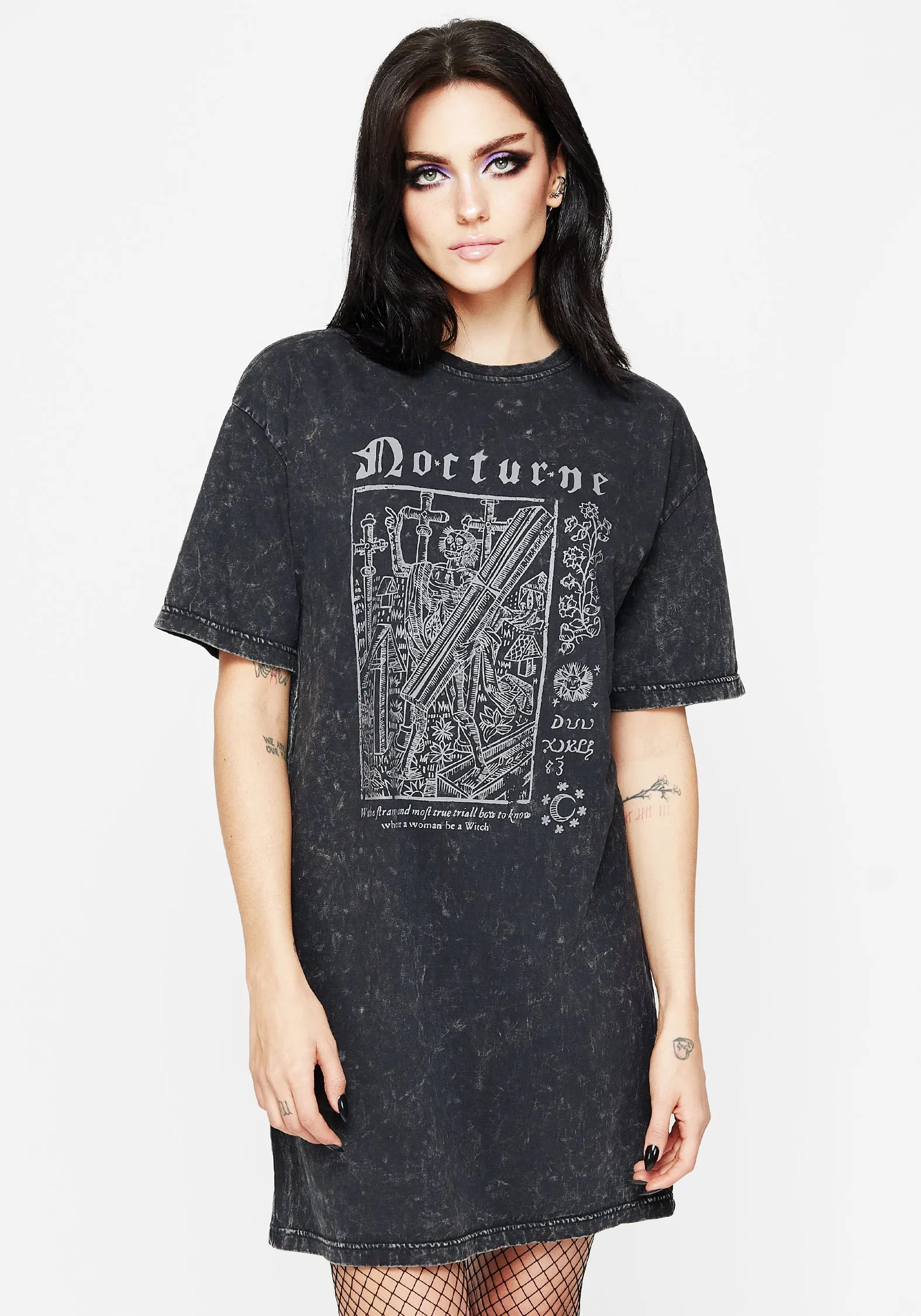 Nocturne Tee Dress Flexible frame