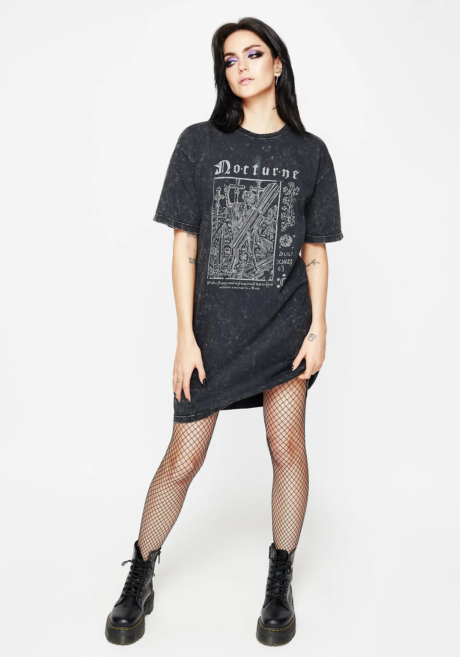 Nocturne Tee Dress Flattering Style Elegant Look