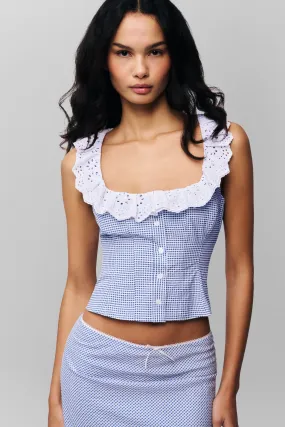 Temperature Balancing Durable Binding Paloma Lace Top