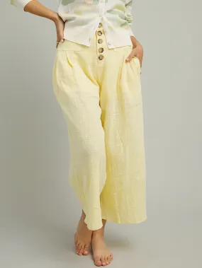 Buttercup Linen Pants Multipurpose Utility Pockets