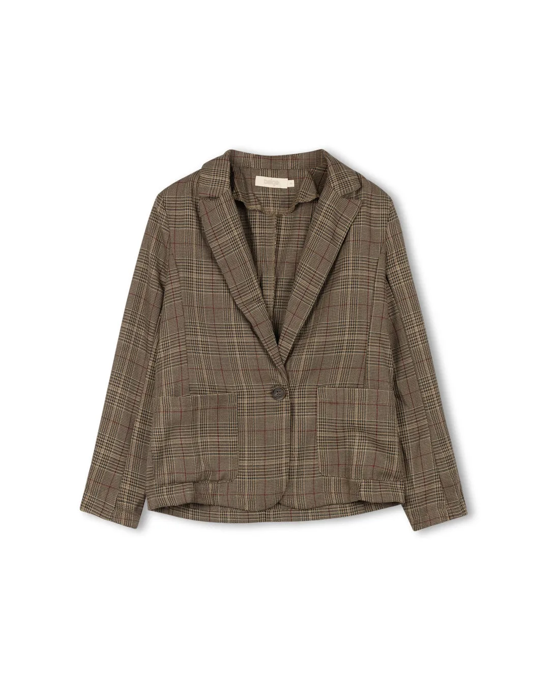 Agnis Single Breasted Blazer Weatherproof Zipper Seals Sleek Casual