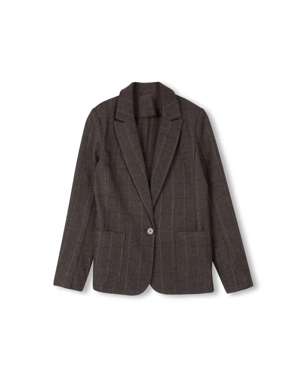 SoftshellMaterial Agnis Single Breasted Blazer