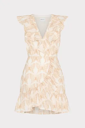 Trend Detail Novi Butterfly Eyelet Wrap Dress
