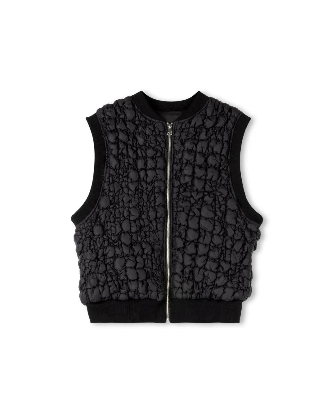 Comfy Vibes Nylon Bubble Vest