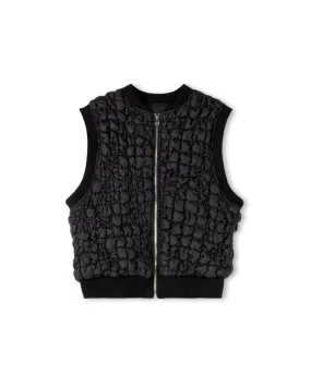 Nylon Bubble Vest Cashmere combination Comfy Fit Wear
