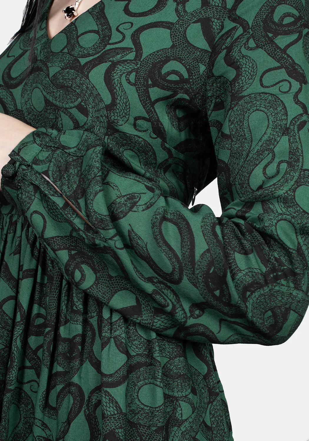 Relax Draping Pure Piece Ophidia Mini Dress