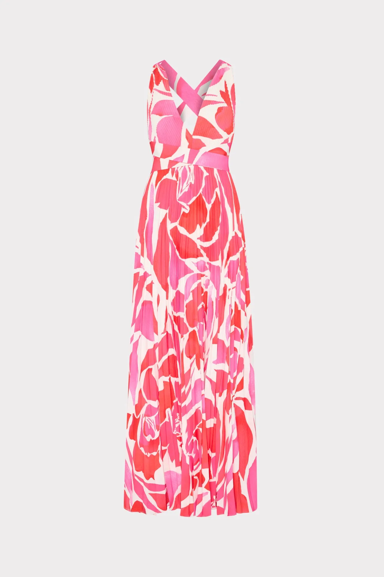 Cozy Cut Oria Dream Rose Pleated Dress