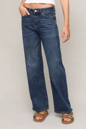 High Rise Loose Fit Straight Everyday Comfort