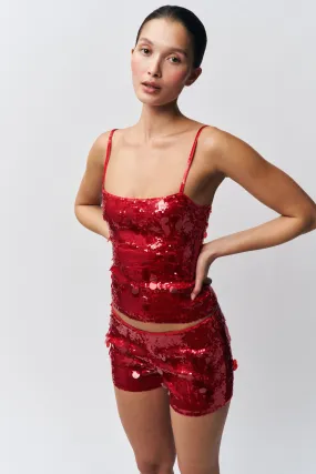 Paillette Cami Non Irritating Seams