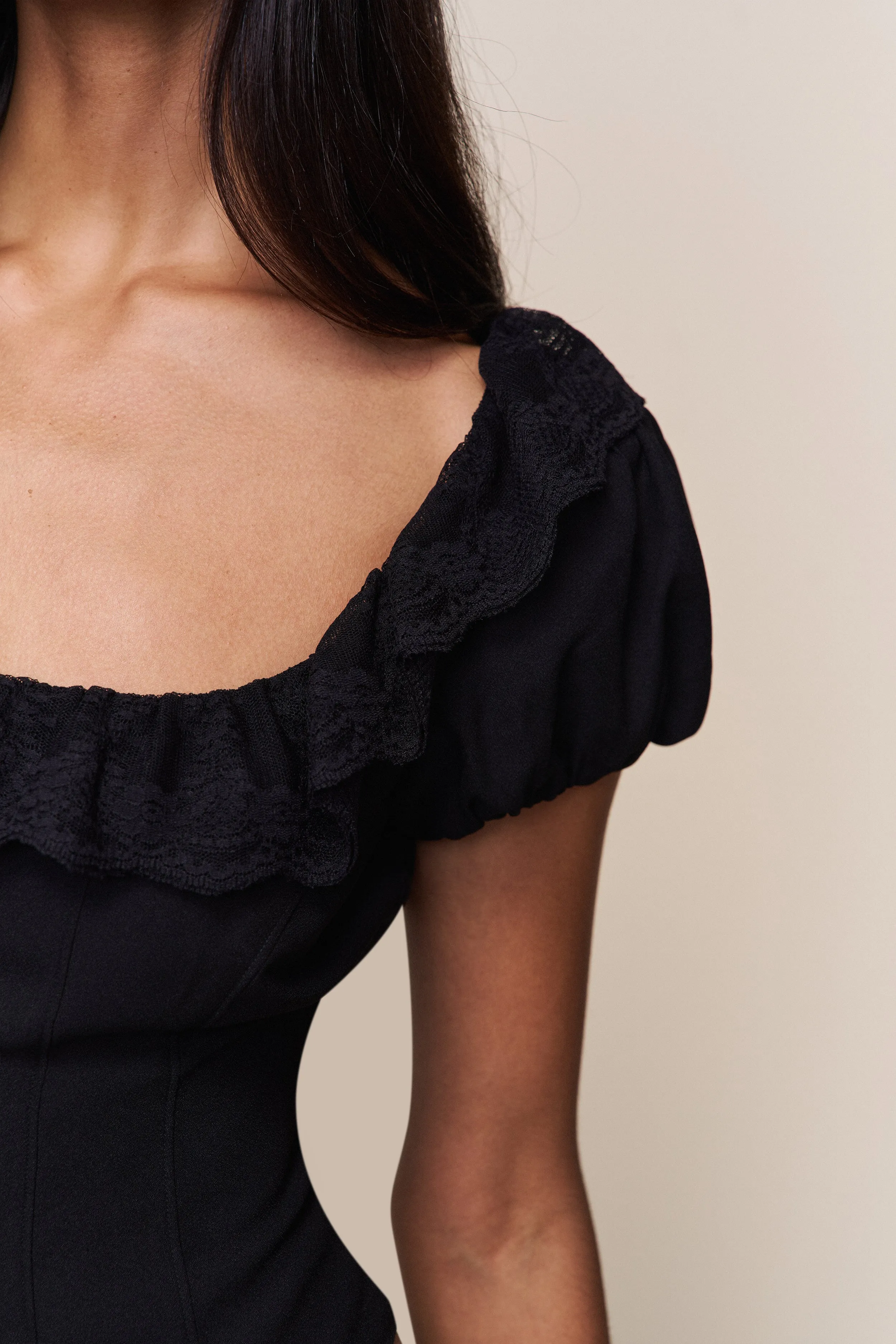 Dynamic Flex Fabric Abrasion Resistant Fabric Paloma Short Sleeve Top