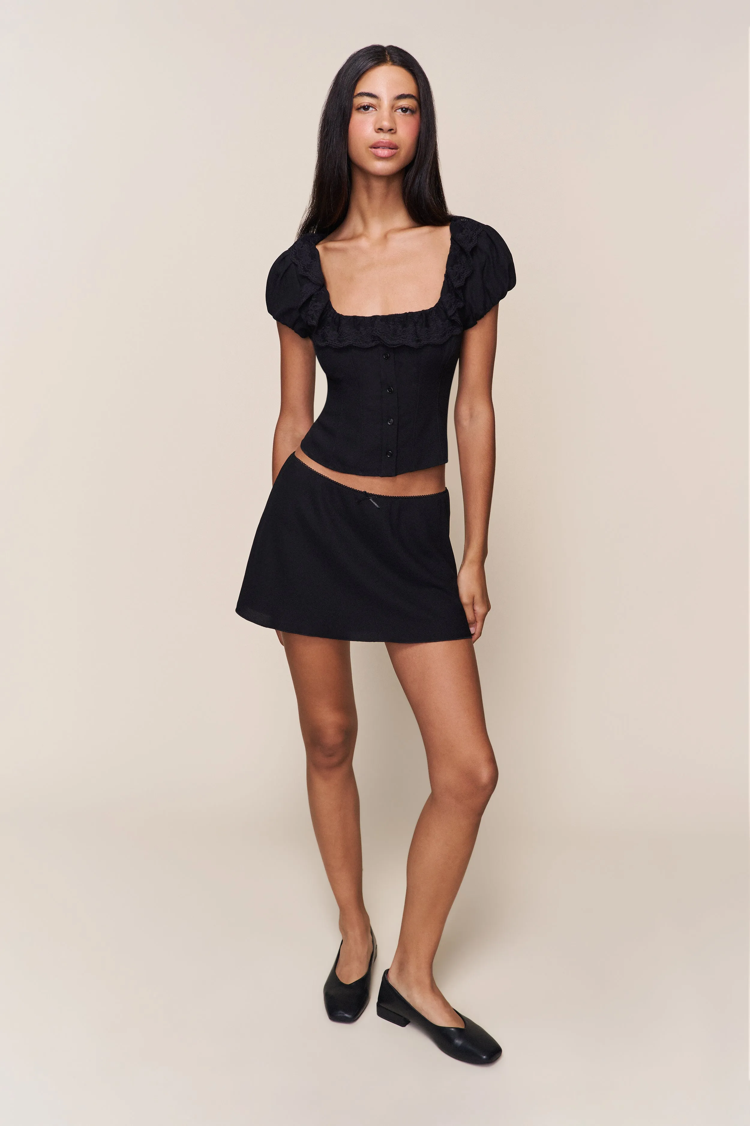 Paloma Short Sleeve Top Temperature Regulating