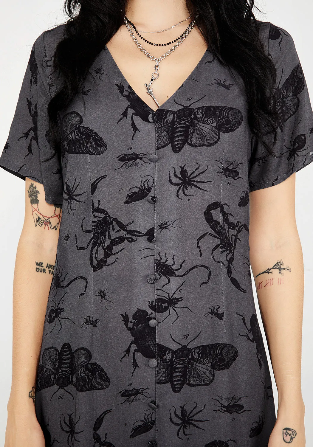 Parasite Midi Dress Balanced Look