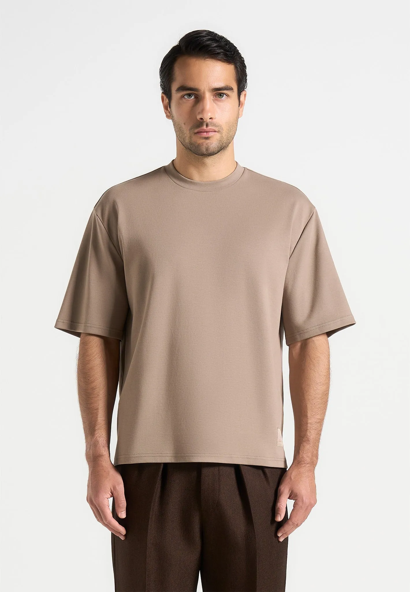 birthday celebration Edgy Fashion Paul - Relaxed Fit T-Shirt - Taupe