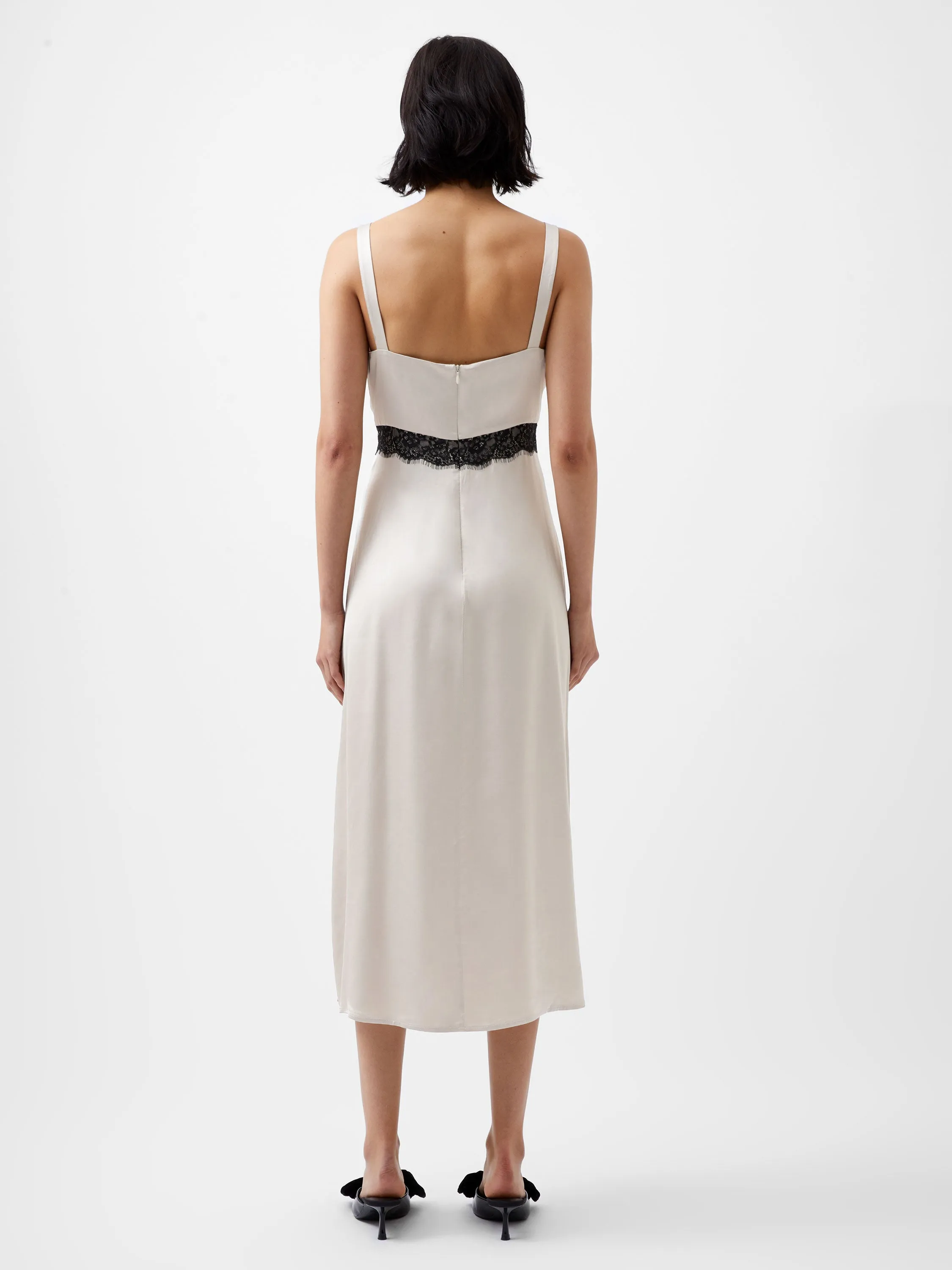 Ennis Satin Lace Dress NonChafeSeams