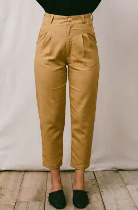 Perfect Pant 2.0 in Tawny Linen No Ride Up