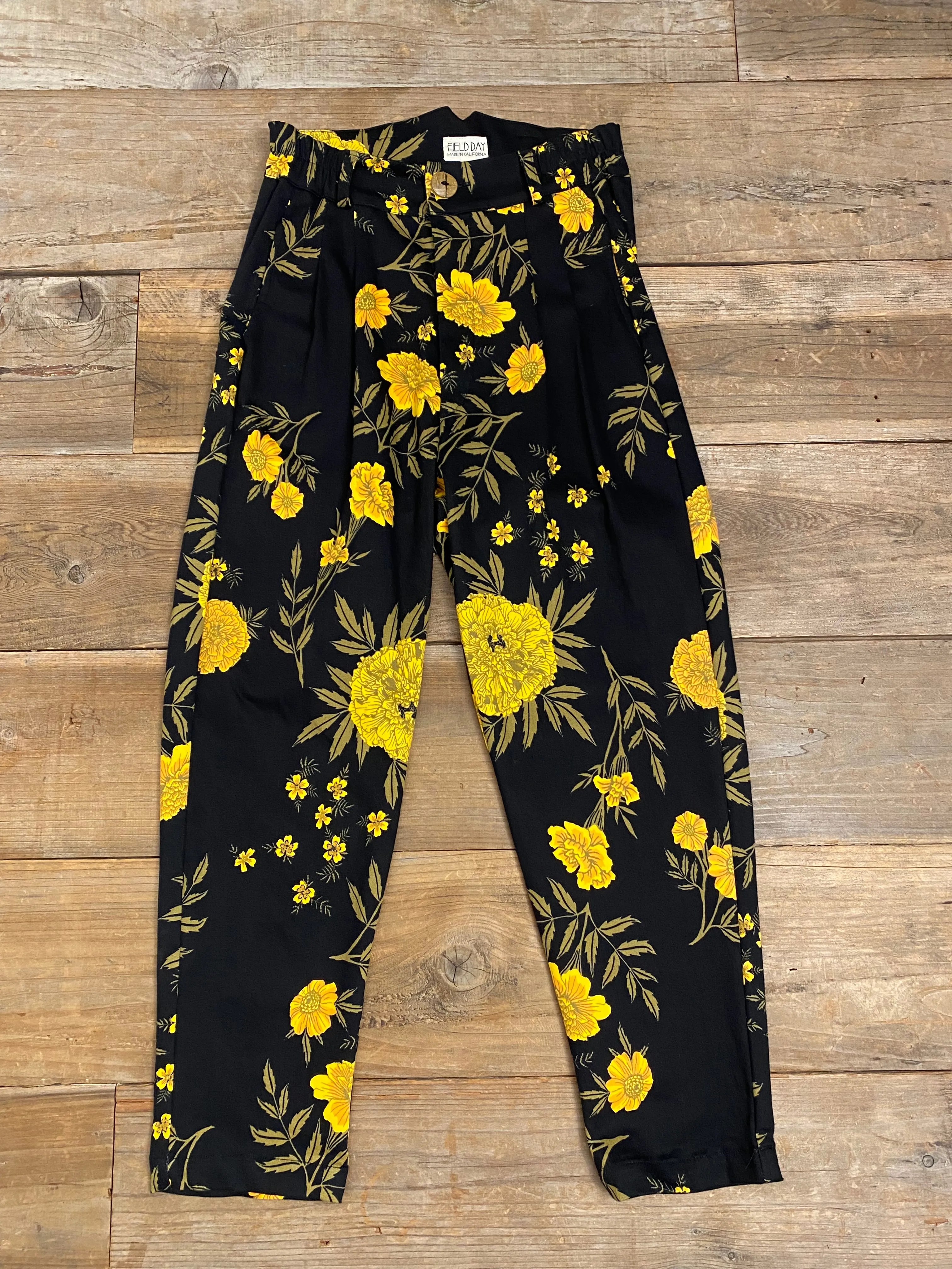 Perfect Pant in Black Marigold Flattering Look Active Stretch