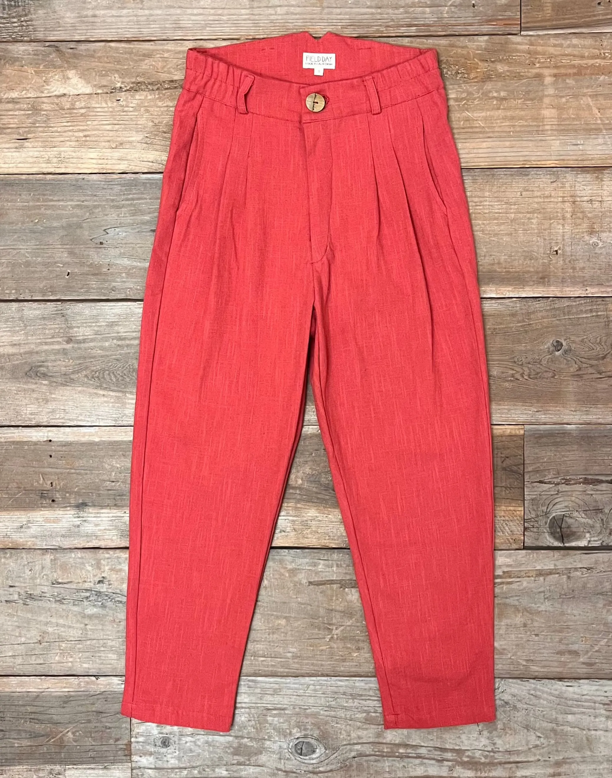Move Comfort Perfect Pant in Red Sherbert Canvas