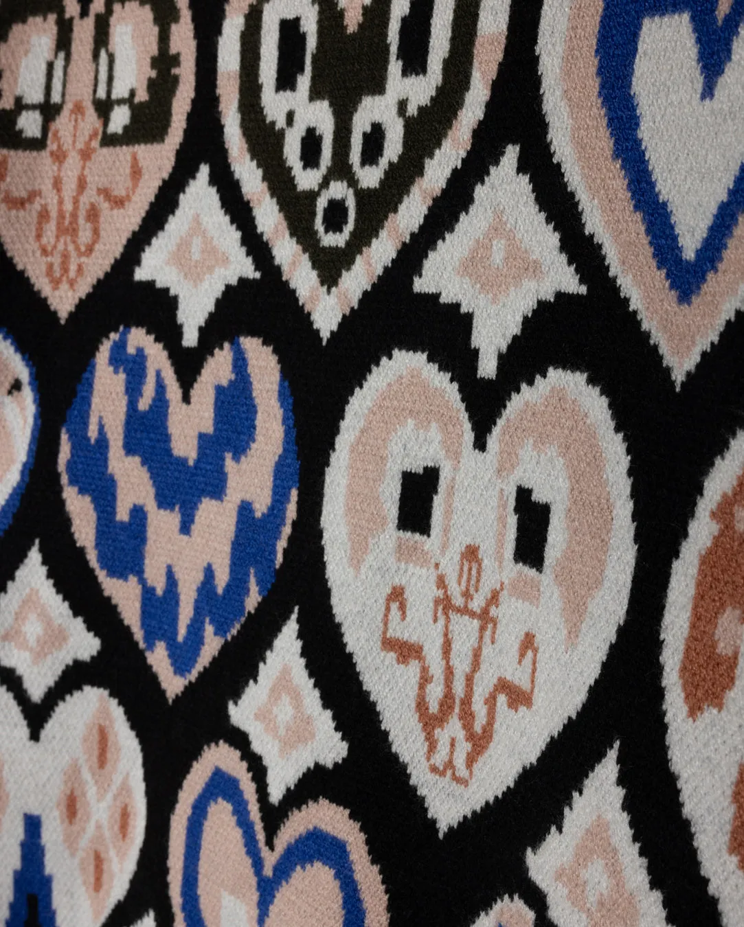 Cozy Must-Have Heart Print Sweater