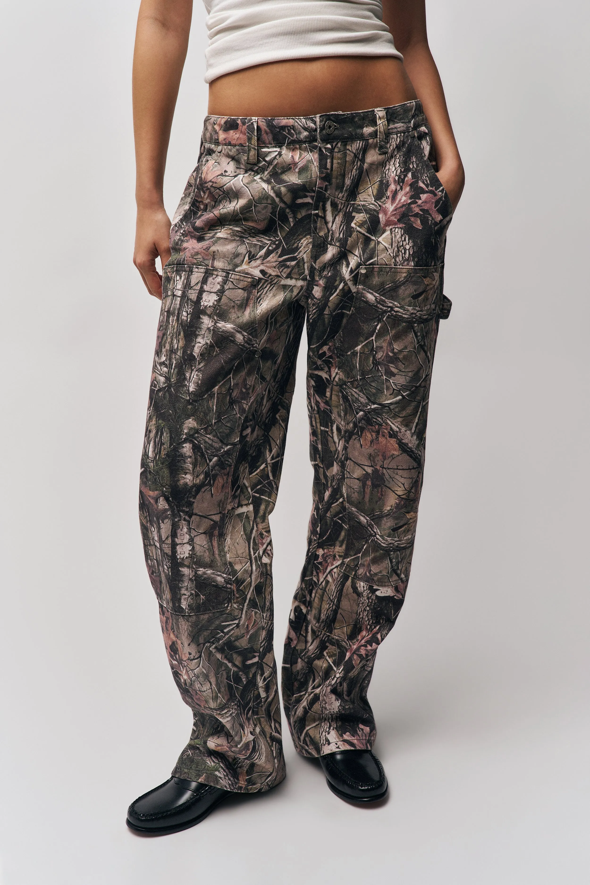 Tactical Camo Pant Cozy Layering Quick Wash