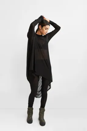 Petite Iris Tunic SeamFreeShoulder Oversized Collar